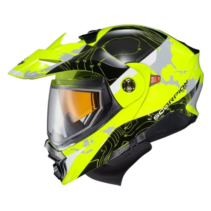 SCORPION EXO AT960 Topographic Electric Cold Weather Motorcycle Helmets