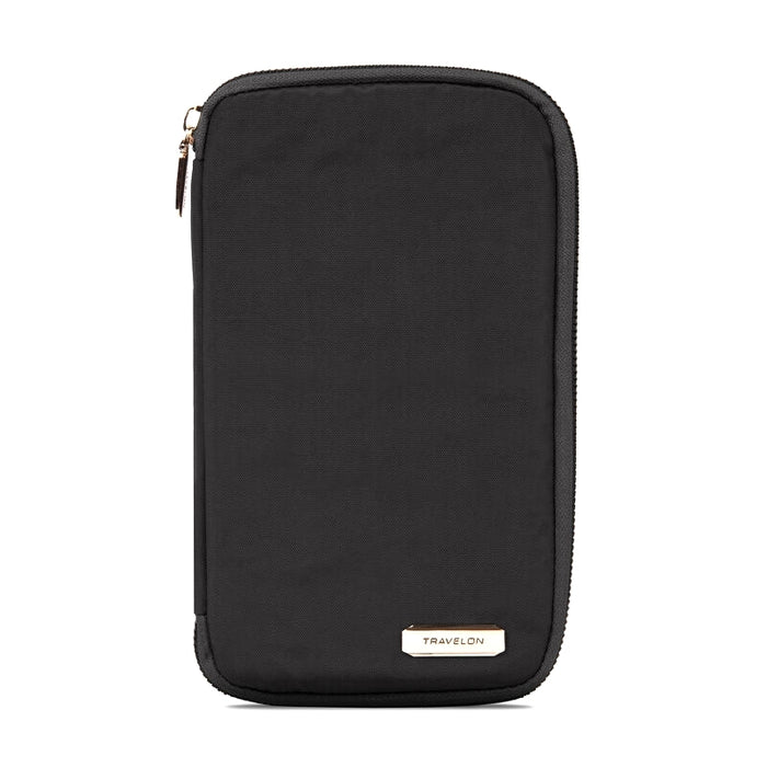 Travelon RFID Fam Passport Wallet Black (Without Original Box)