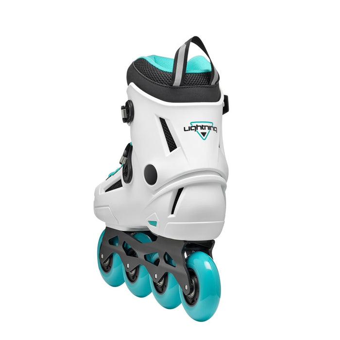 Rollerblade Lightning Womens White/Aqua 8/8.5