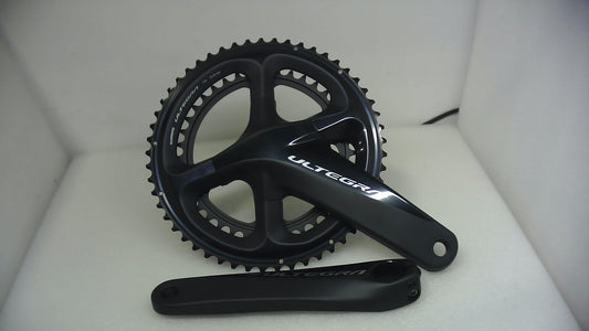 SHIMANO FRONT CHAINWHEEL, FC-R8000, ULTEGRA, FOR REAR 11-SPEED, HOLLOWTECH-2, 165MM 53-39T, W/O BB (Without Original Box)