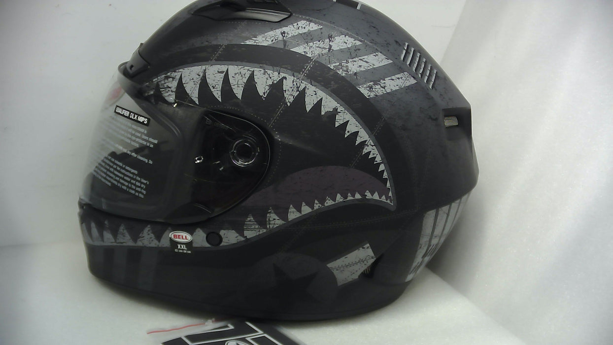 Bell Qualifier DLX MIPS Helmets - Devil May Care Matte Black/Gray - 2X-Large - Open Box (Without Box)