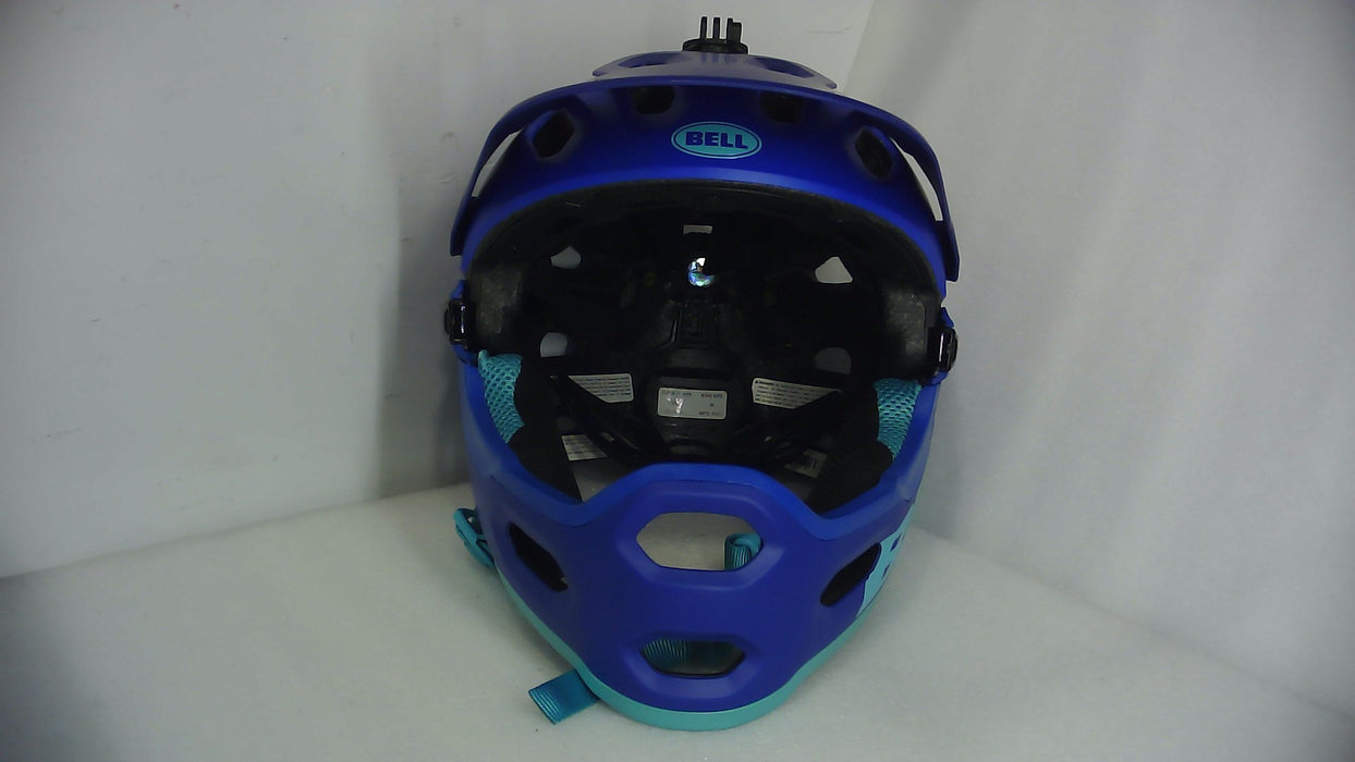 Bell Bike Super 3R Mips Helmet Matte Blues Medium - Open Box (Without Box)