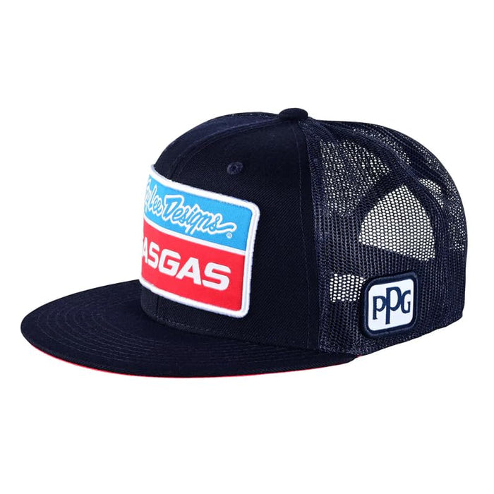 Troy Lee Designs Gasgas Team Snapback Hat Navy