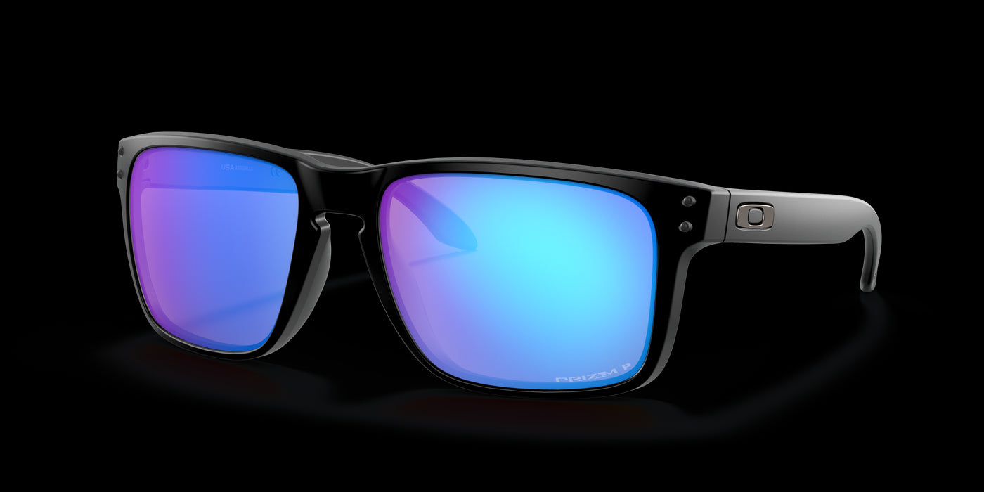 Oakley Holbrook Xl Matte Black W/ Prizm Sapphire Polarized