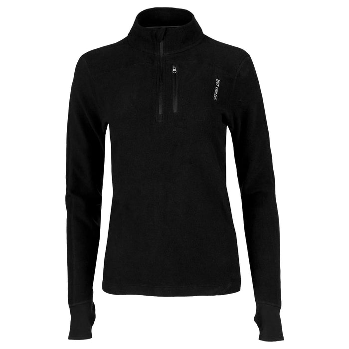 Hot Chillys Wola Montana Zip-T Womens Black/Black Small - Open Box (Without Box)