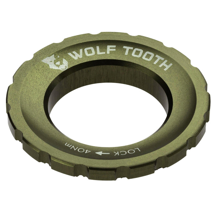 Wolf Tooth Components Centerlock Rotor Lockring Silver