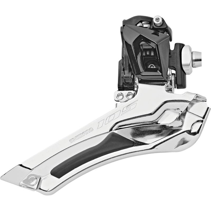 SHIMANO FRONT DERAILLEUR, FD-R7000-L, 105, FOR REAR 11-SPEED, DOWN-SWING, 34.9MM BAND, CS-ANGLE:61-66, FOR TOP GEAR:46-53T, BLACK