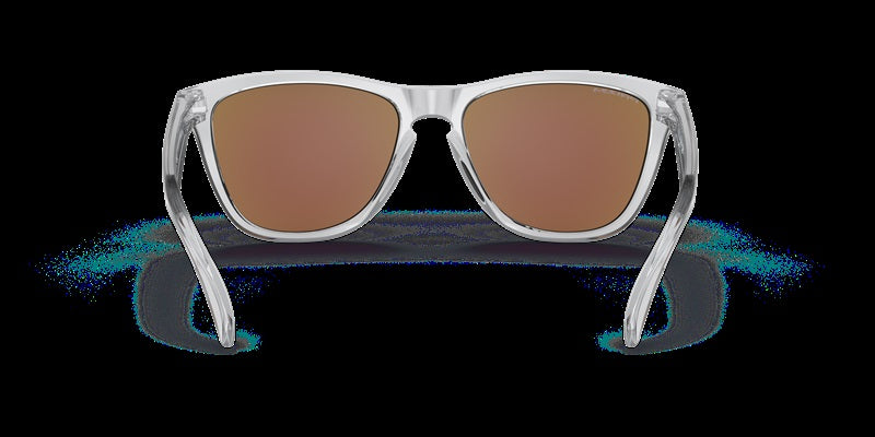 Oakley Frogskins Crystal Clear W/ Prizm Sapphire