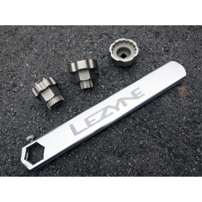 Lezyne External Bottom Bracket Socket Tool 3/8" Socket Silver