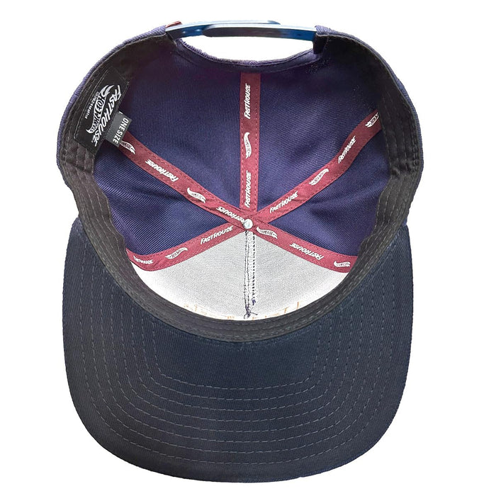 Fasthouse Hot Wheels Getaway Hat Navy One Size