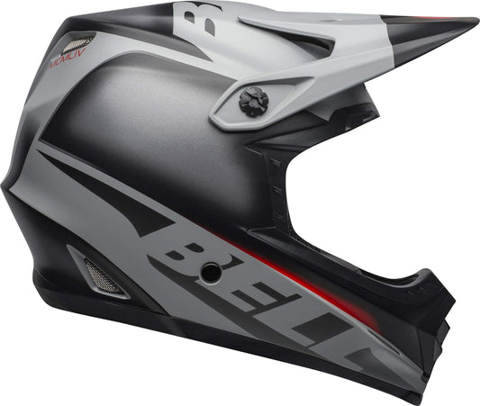 Bell Bike Full-9 Fusion MIPS Bicycle Helmets Matte Black/Gray/Crimson X-Large (Without Original Box)