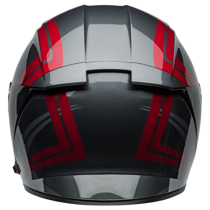 Bell Moto Lithium Gray/Candy Red Jetstream 2X-Large