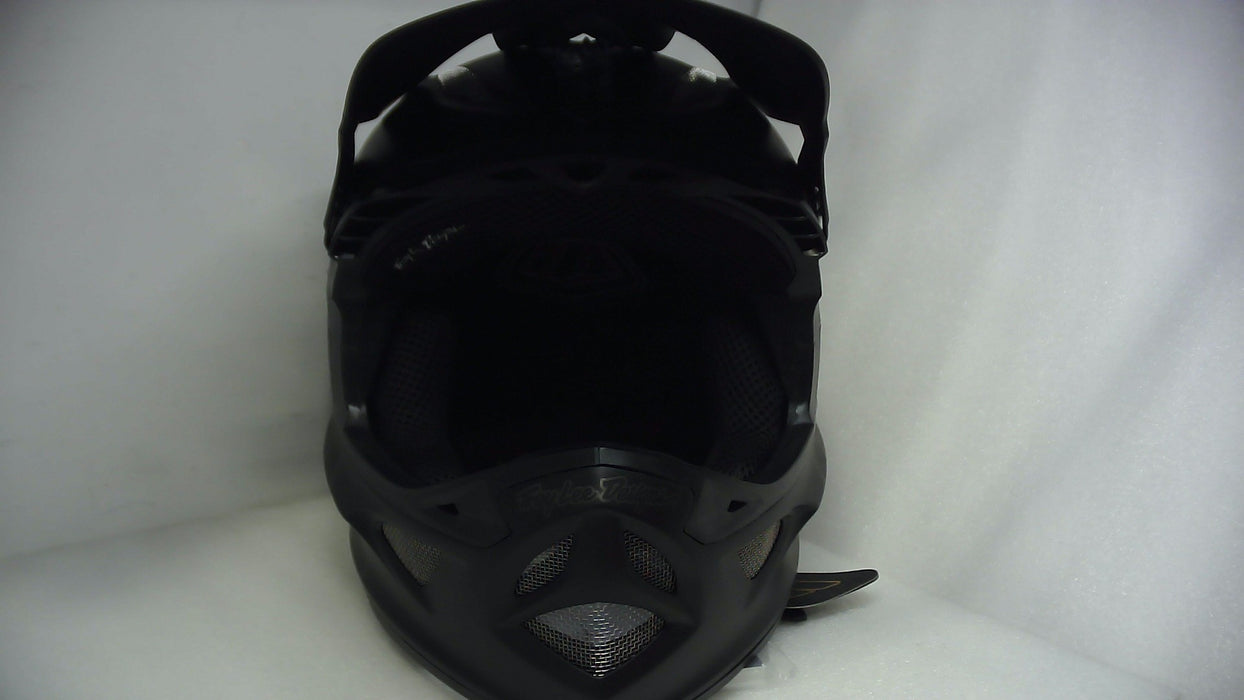 Troy Lee Designs D3 Fiberlite Helmet No Mips Mono - Black - X-Large - Open Box  - (Without Original Box)