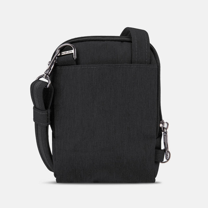 Travelon Metro Anti-Theft Stadium Mini Crossbody Black