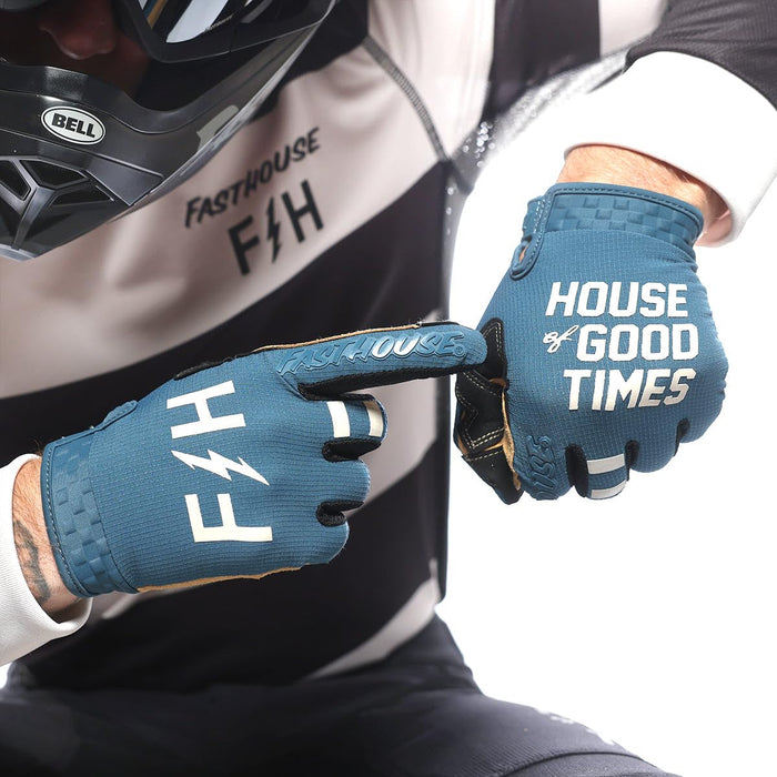 Fasthouse Speed Style Camino Glove Teal  X-Large