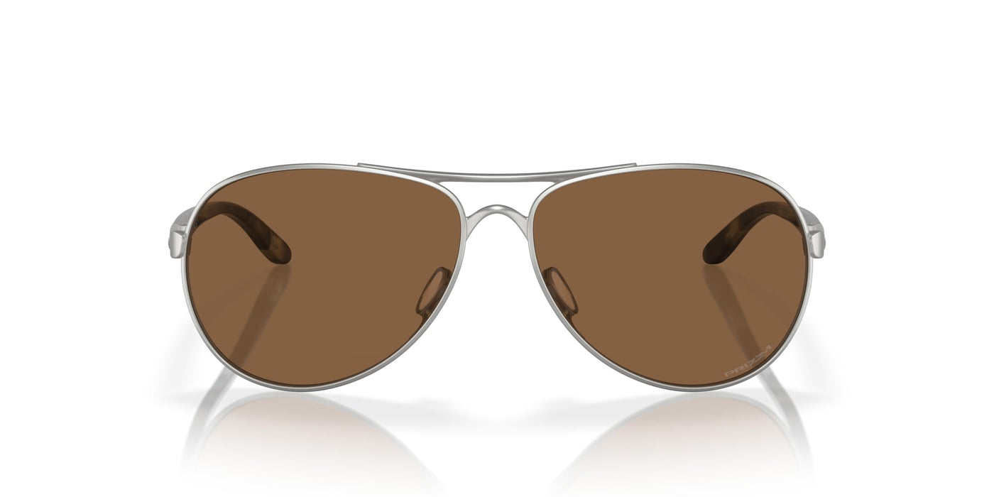 Oakley Feedback Satin Chrome/PRIZM Bronze