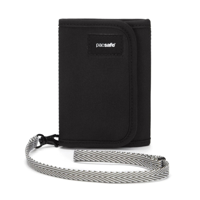 Pacsafe Rfidsafe V125 Trifold Wallet - Black