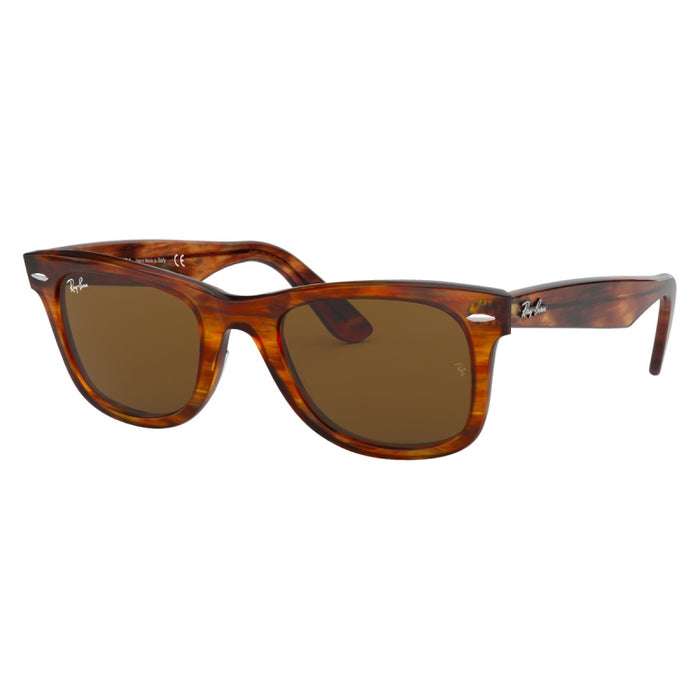 Rayban Original Wayfarer Classic - Striped Havana/B-15 Brown - 50Mm