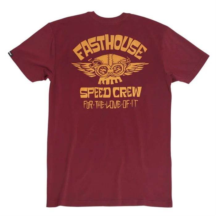 Fasthouse Love Of It SS Tee Maroon  3X-Large