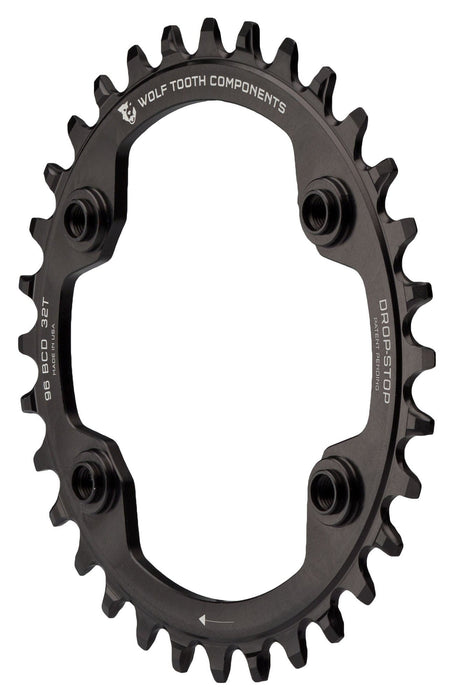 Wolf Tooth 96 mm BCD Bicycle Chainrings for Shimano XTR M9000 and M9020