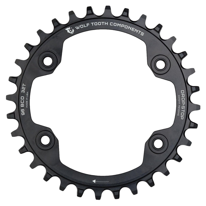 Wolf Tooth 96 mm BCD Bicycle Chainrings for Shimano XTR M9000 and M9020