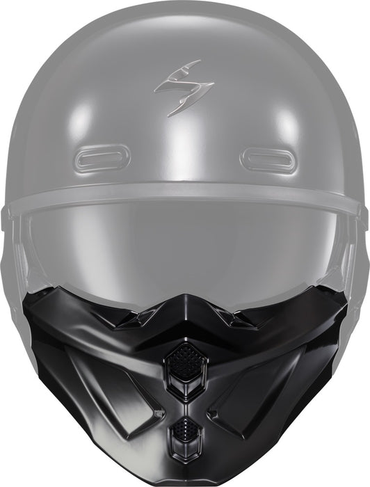 SCORPION EXO Covert X Face Mask Ray 'X' Gloss Black Motorcycle Helmet Accessories