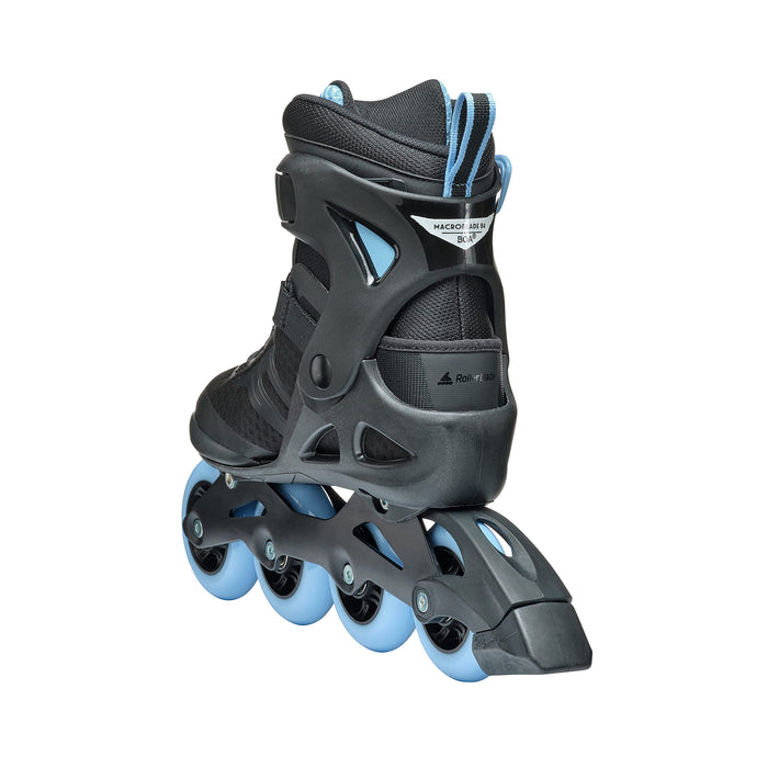 Rollerblade Macroblade 84 Boa Womens Black/Powder Blue 8/8.5