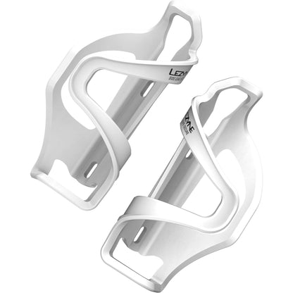 Lezyne Flow Cage Side Load White Pair