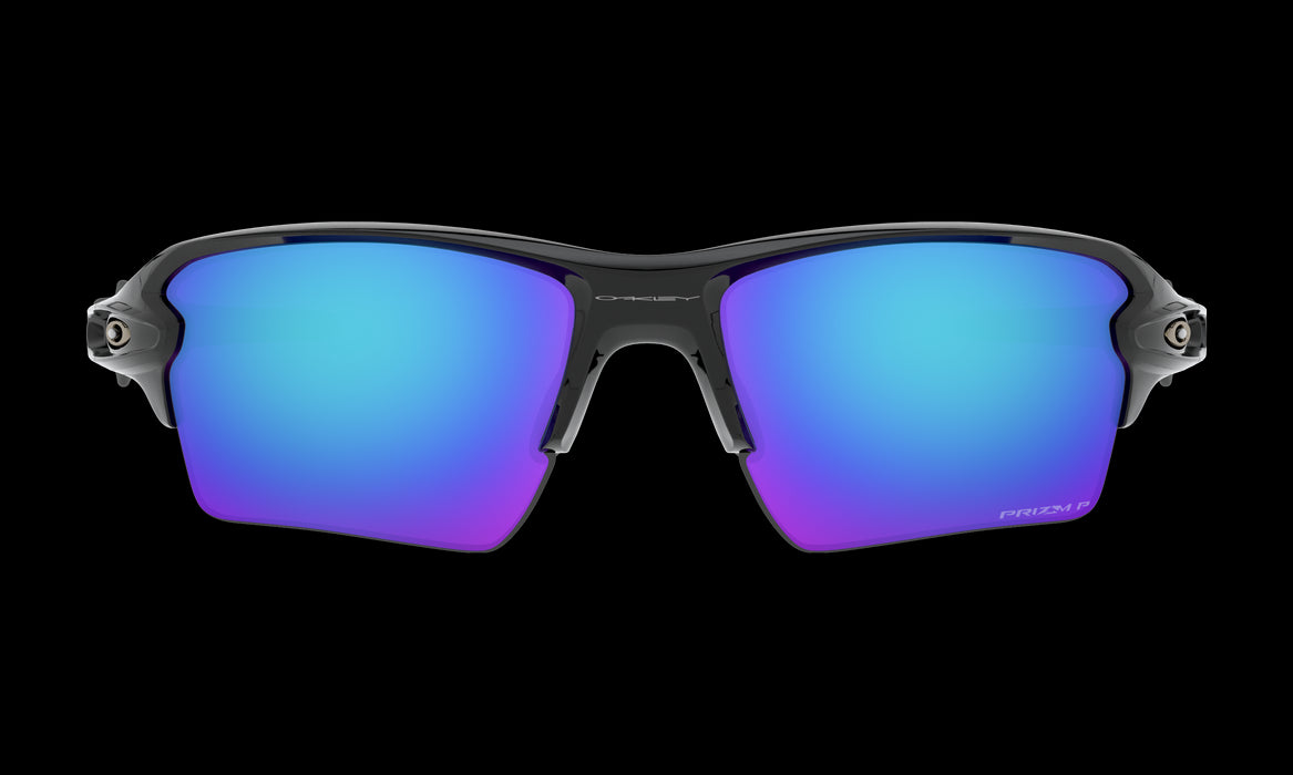 Oakley Flak 2.0 Xl Polished Black W/ Prizm Sapphire Polarized