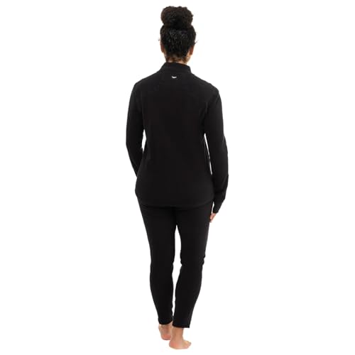 Hot Chillys Wola Montana Zip-T Womens Black/Black X-Small