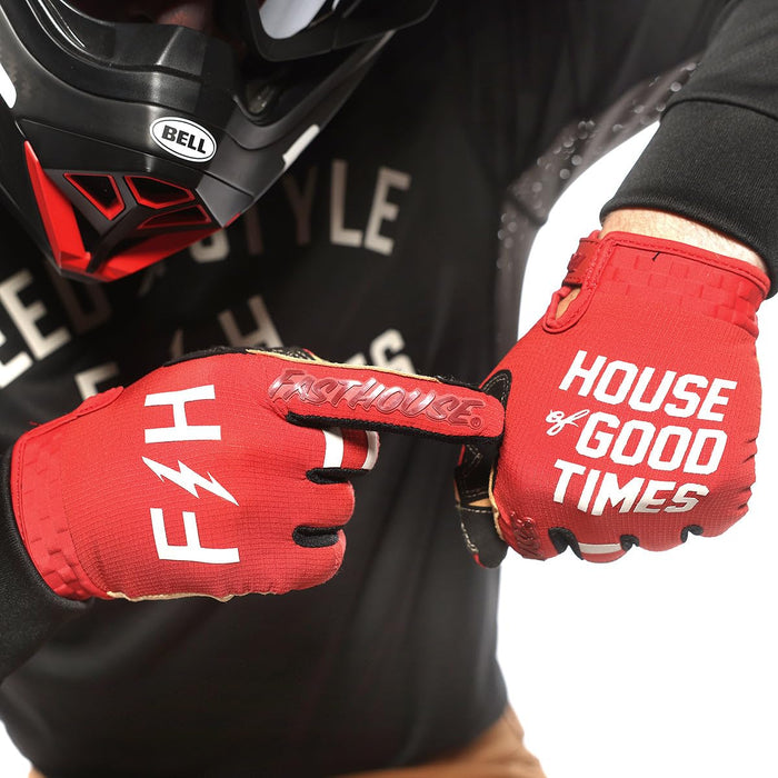 Fasthouse Speed Style Camino Glove Lava Falls  Small