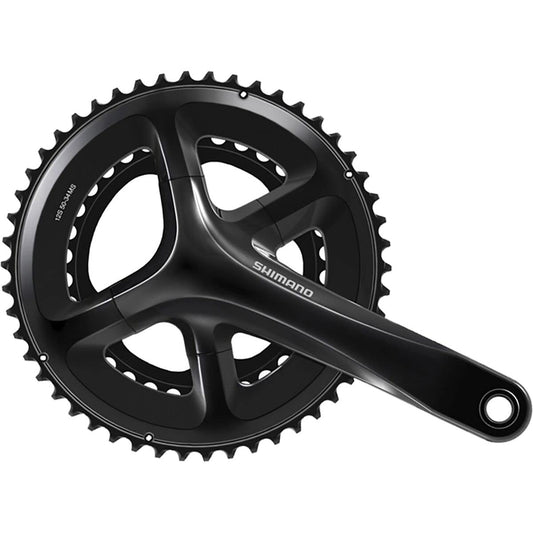 SHIMANO FRONT CHAINWHEEL, FC-RS520, FOR REAR 12-SPEED, 2-PCS FC, 172.5MM, 50-34T W/O CG, W/O BB PARTS, BLACK