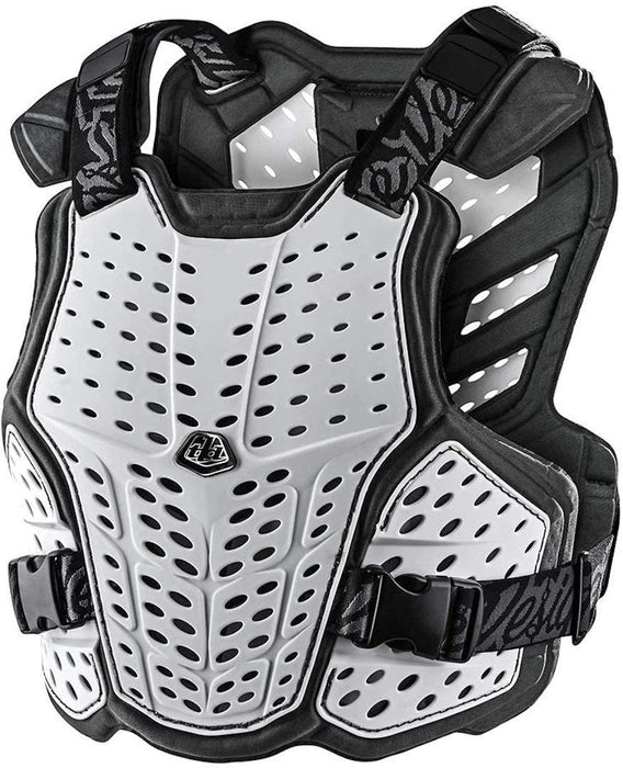 Troy Lee Designs Rockfight Chest Protector Solid White X-Small/Small