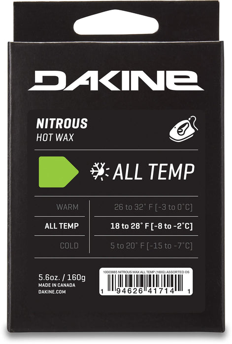 Dakine Nitrous All Temp Wax 160G Assorted One Size