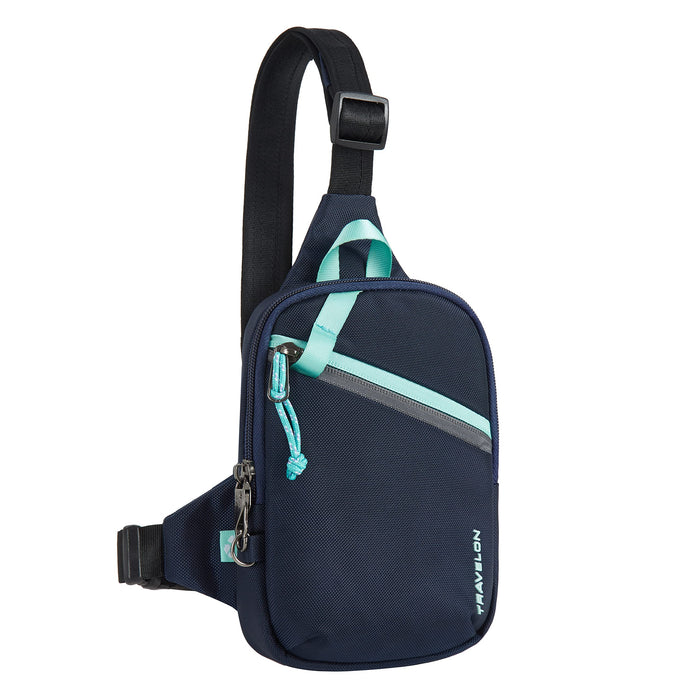 Travelon AT Greenlander Cmpct Sling Galaxy Blue