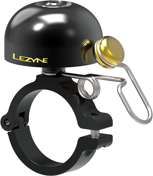 Lezyne Classic Brass Bell- Hm Black/Black