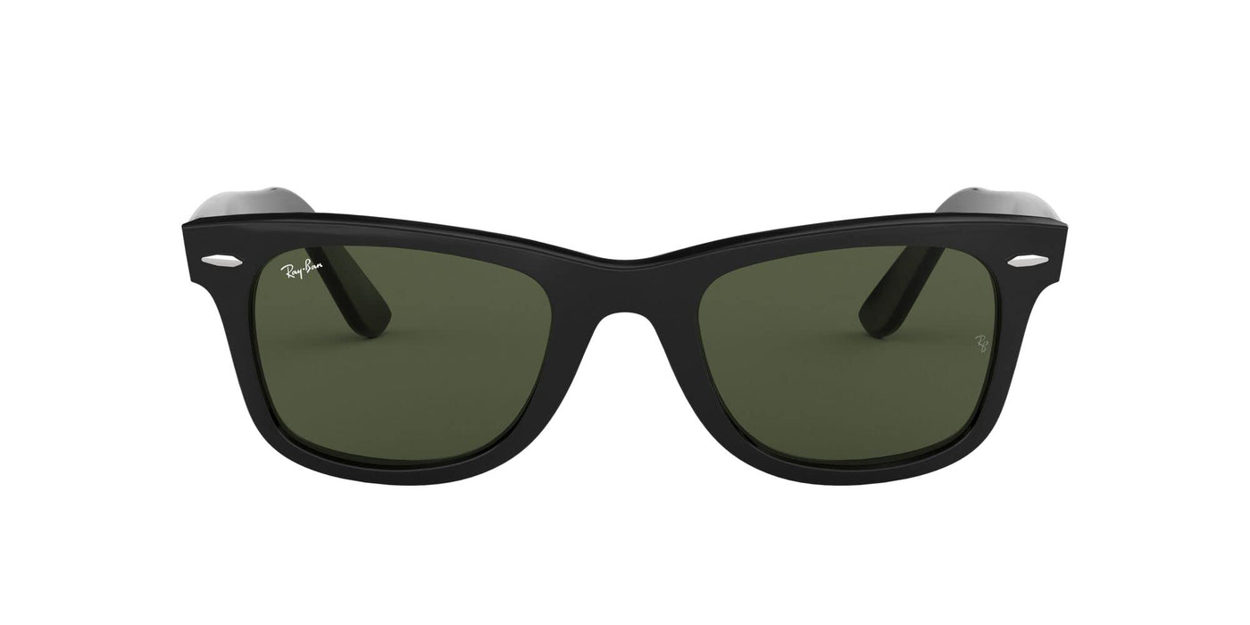 Rayban Wayfarer Black/G-15 Green 52