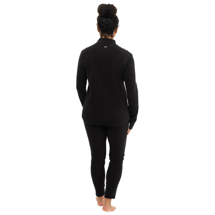 Hot Chillys Wola Montana Zip-T Womens Black/Black Medium