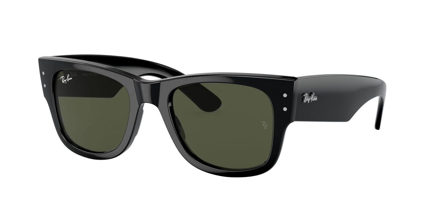 Rayban Mega Wayfarer Black/Green 51