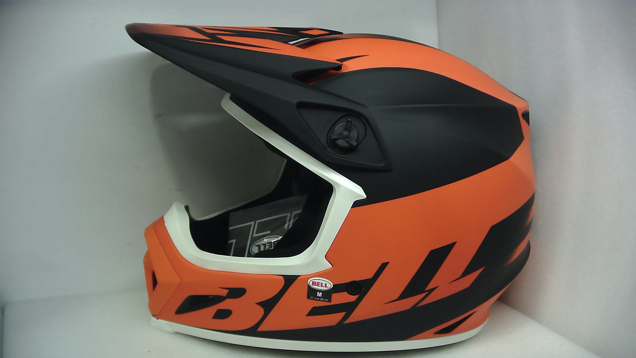 Bell Moto MX-9 MIPS Disrupt Matte Black/Orange Medium - (Without Original Box)