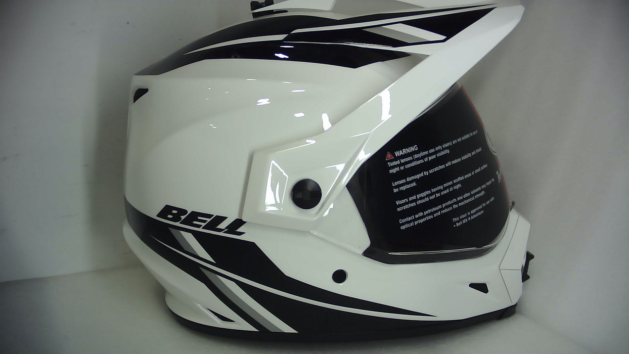 Bell Moto MX-9 Adventure MIPS Alpine Gloss White/Black Medium - Open (Without Box)