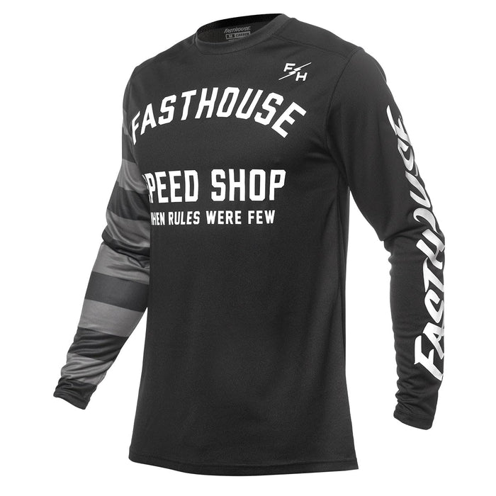 Fasthouse Carbon Eternal Jersey Black/Black  Small