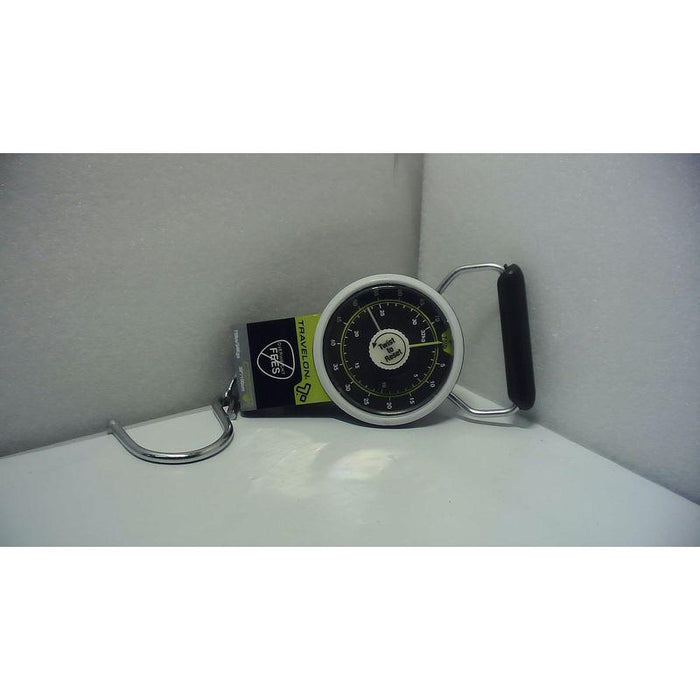 Travelon Stop & Lock Luggage Scale With Tape Measure  Black (Without Original Box)