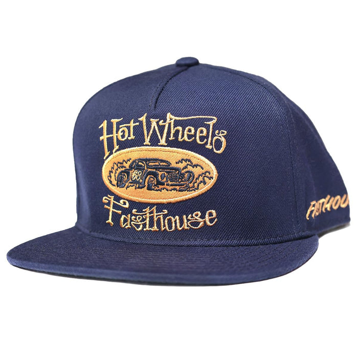 Fasthouse Hot Wheels Getaway Hat Navy One Size