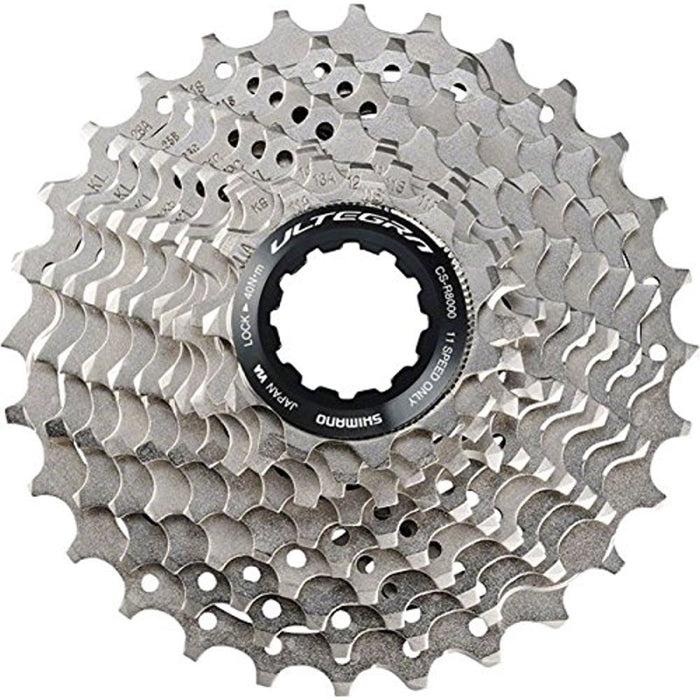 SHIMANO CASSETTE SPROCKET, CS-R8000 11-28T, ULTEGRA, 11-SPD, 11-12-13-14-15-17-19-21-23-25-28T