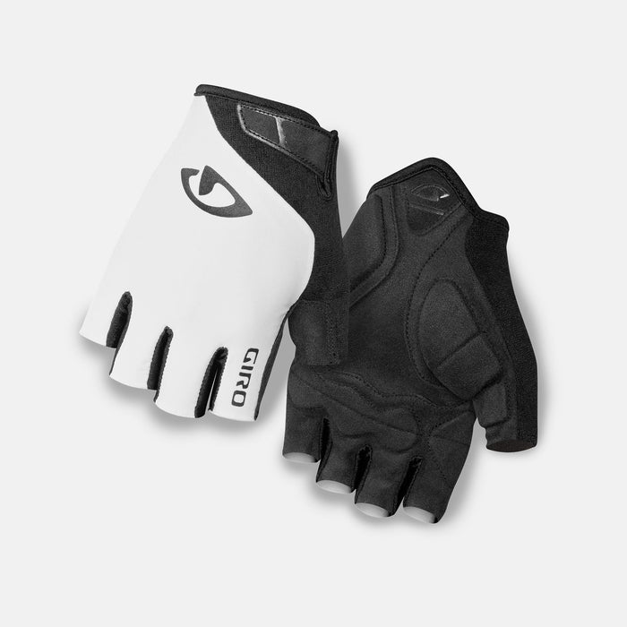 Giro Jag Mens Bicycle Gloves White X-Small / Discontinued