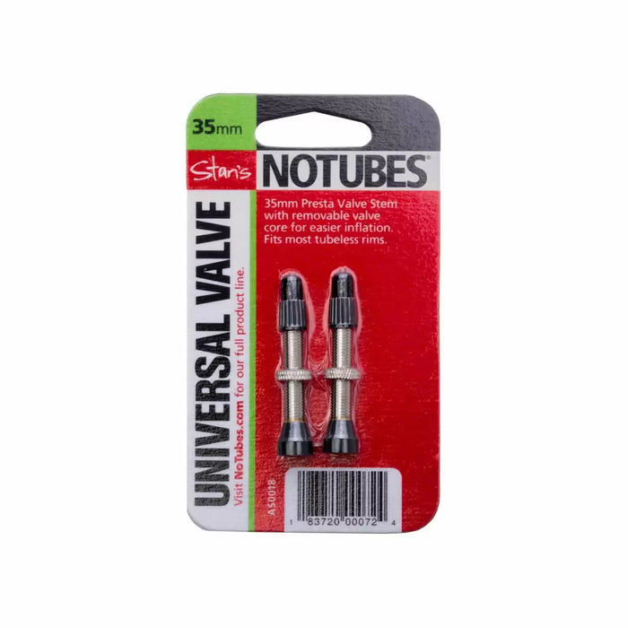 Stans No Tubes Universal Bicycle Tire Valves