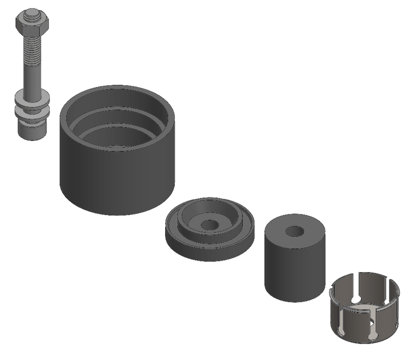 Wolf Tooth Bicycle Bottom Bracket Tools Bearing Install and Removal Kit