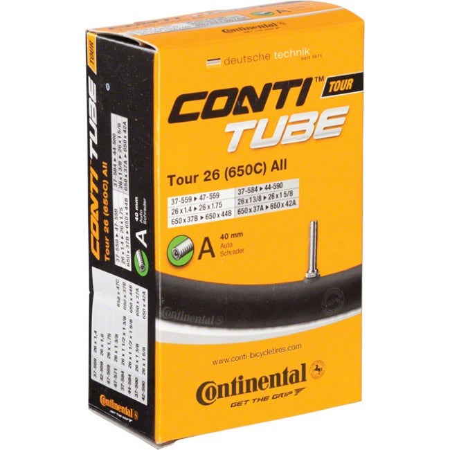 Continental Standard Tour Bicycle Tubes