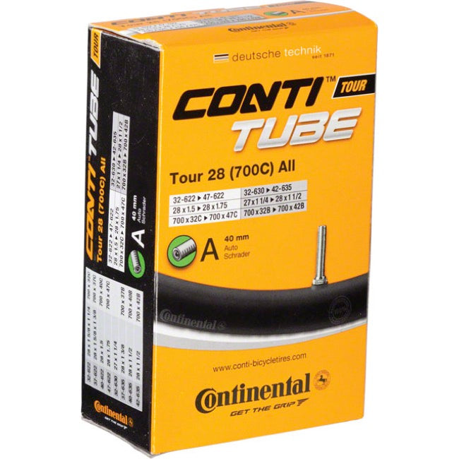 Continental Standard Tour Bicycle Tubes